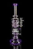 BoroTech Glass "Midgard" Inverted Showerhead to Sprinker Perc Fab Body