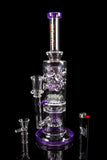 BoroTech Glass "Midgard" Inverted Showerhead to Sprinker Perc Fab Body