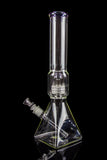 "Ancient Aliens" Pyramid Bong with Diffused Downstem and Stereo Matrix Perc