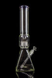 "Ancient Aliens" Pyramid Bong with Diffused Downstem and Stereo Matrix Perc