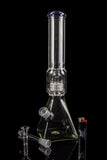 "Ancient Aliens" Pyramid Bong with Diffused Downstem and Stereo Matrix Perc