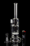 The Bee's Knees Honeycomb Frit Disc Perc Rig