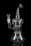 "Bill" Curvy Beaker Bong with Ball Perc