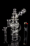 The "Communist" Sidecar Scientific Deco Bubbler Water Pipe