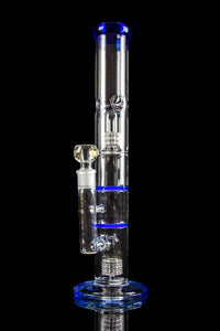 Tsunami Dual Domed Matrix Dual Honeycomb Water Pipe