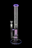 Envy Glass 17" Straight Tube with Dual Colored Pop Rocks Perc