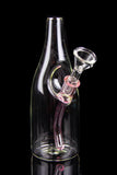 "Glorious Nectar" Petite Bottle-Shaped Bubbler