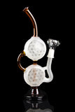 "The Mad Hatter" Dual Discs Water Pipe