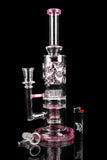 BoroTech Glass "Midgard" Inverted Showerhead to Sprinker Perc Fab Body