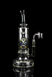 The "Hereditary" Double Helix Kinetic Spinning Perc Dab Rig
