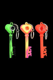 "Key of Love" Silicone Keychain Pipe