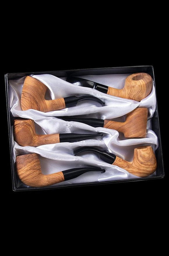 Lucienne Briarwood Tobacco Pipe - 6 Pack