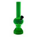 Mini Acrylic Water Pipe with Built in Grinder Base