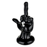 "One-Fingered Salute" Ceramic Water Pipe