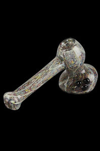 Rainbow Speckled Hammer Bubbler