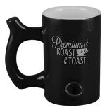 Roast & Toast Premium Coffee Mug with Built in Pipe