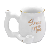 Roast & Toast "Stoner Mom" Ceramic Pipe Mug