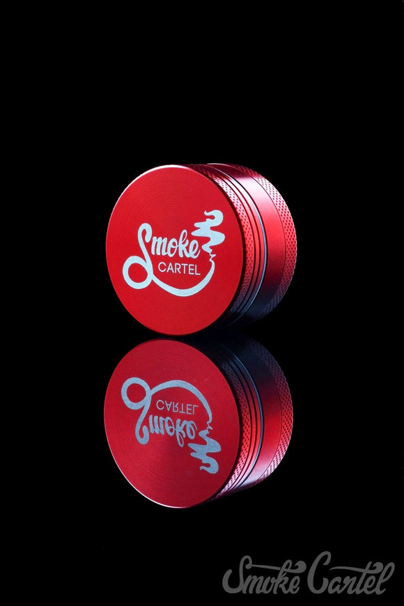 Smoke Cartel Small 1.5" 3-Piece Grinder fakherstore Smoke Cartel Small 1.5" 3-Piece Grinder fakherstore