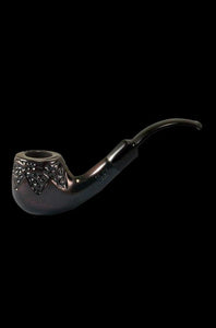 Tobacco Pipe - Engraved Rosewood