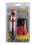 Waxmaid Silicone Nectar Straw Kit with Container