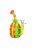 The Pineapple Bong - Silicone Water Pipe with Glass Bowl