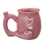 Stoner Girl Petite Ceramic Mug Pipe