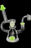 Suspended Glow-in-the-Dark UV Marble Oil Rig