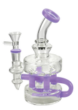 The "Tiered" Glass Polished Bent Neck Rig