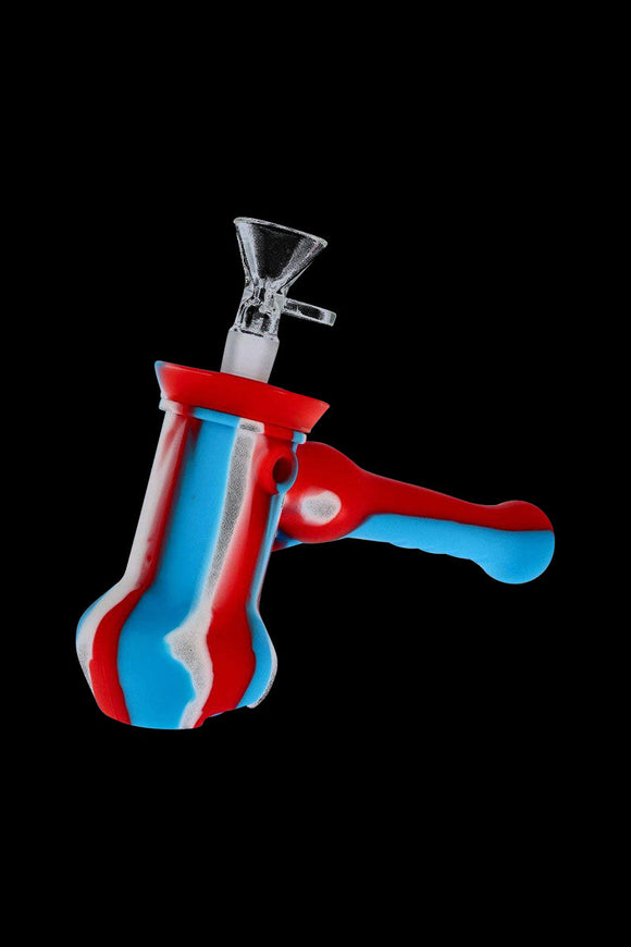 Silicone Hammer Bubbler with Glass Bowl & Storage