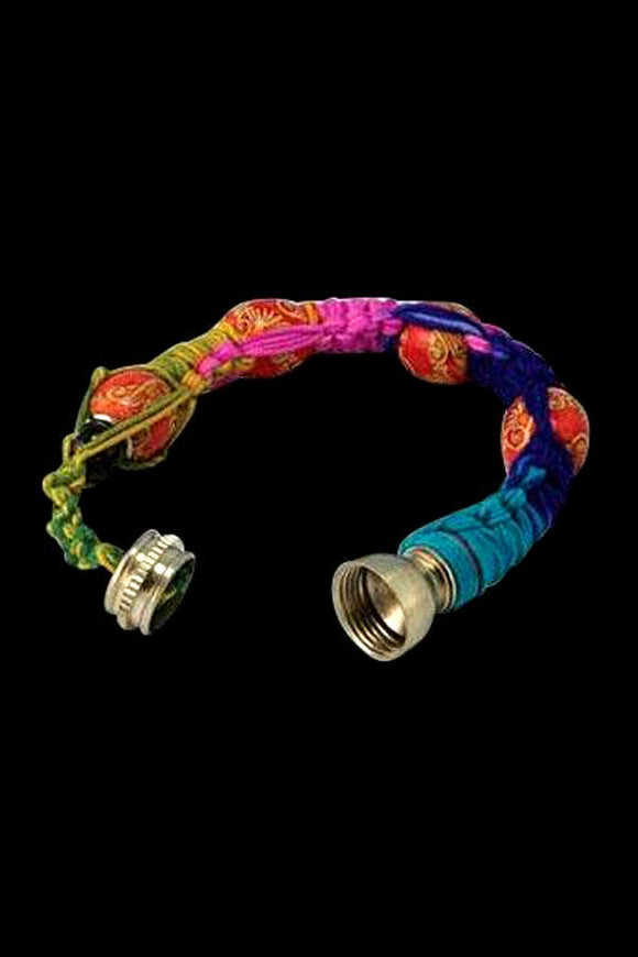 Multicolored Beaded Bracelet Pipe