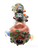 Empire Glassworks Small Hootie's Forest Spoon Pipe