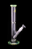 Envy Glass 12" Straight Tube with Colored Accents