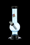 Acrylic Straight Bubble Base Mini Bong
