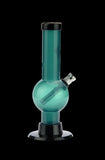 Acrylic Straight Bubble Base Mini Bong