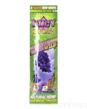 Juicy Natural Hemp Flavored Blunt Wraps (2-Pack)