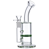 Glass Bubbler with HoneyComb Disc Perc