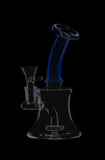 Beaker Base Bubbler with Fixed Showerhead Diffuser