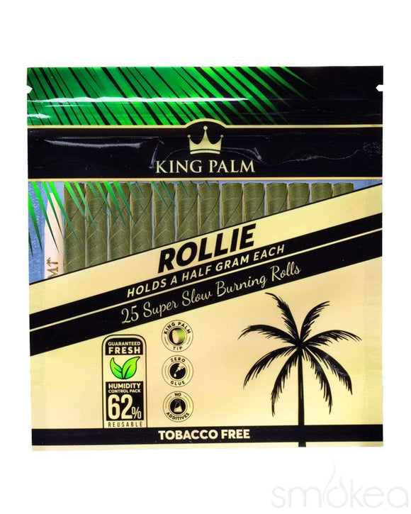King Palm Rollies Natural Pre-Rolled Cones (25-Pack)