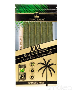 King Palm XXL Natural Pre-Rolled Cones w/ Boveda Pack (5-Pack)