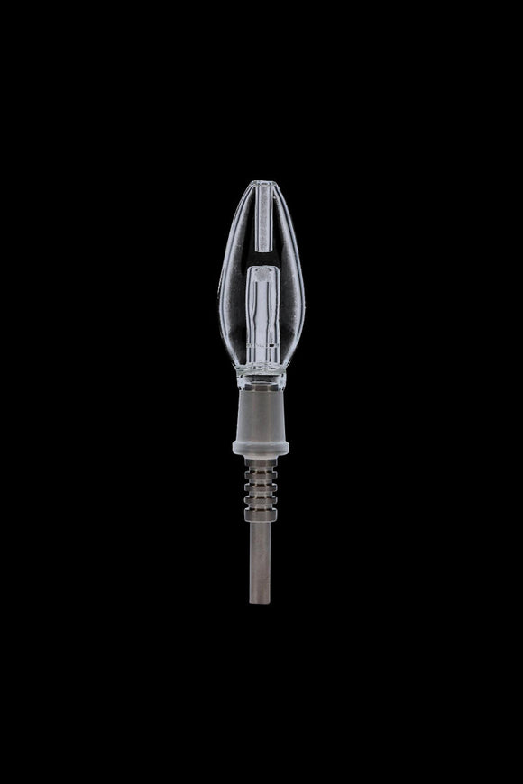 Glass Nectar Collector with Titanium Nail and Keck Clip