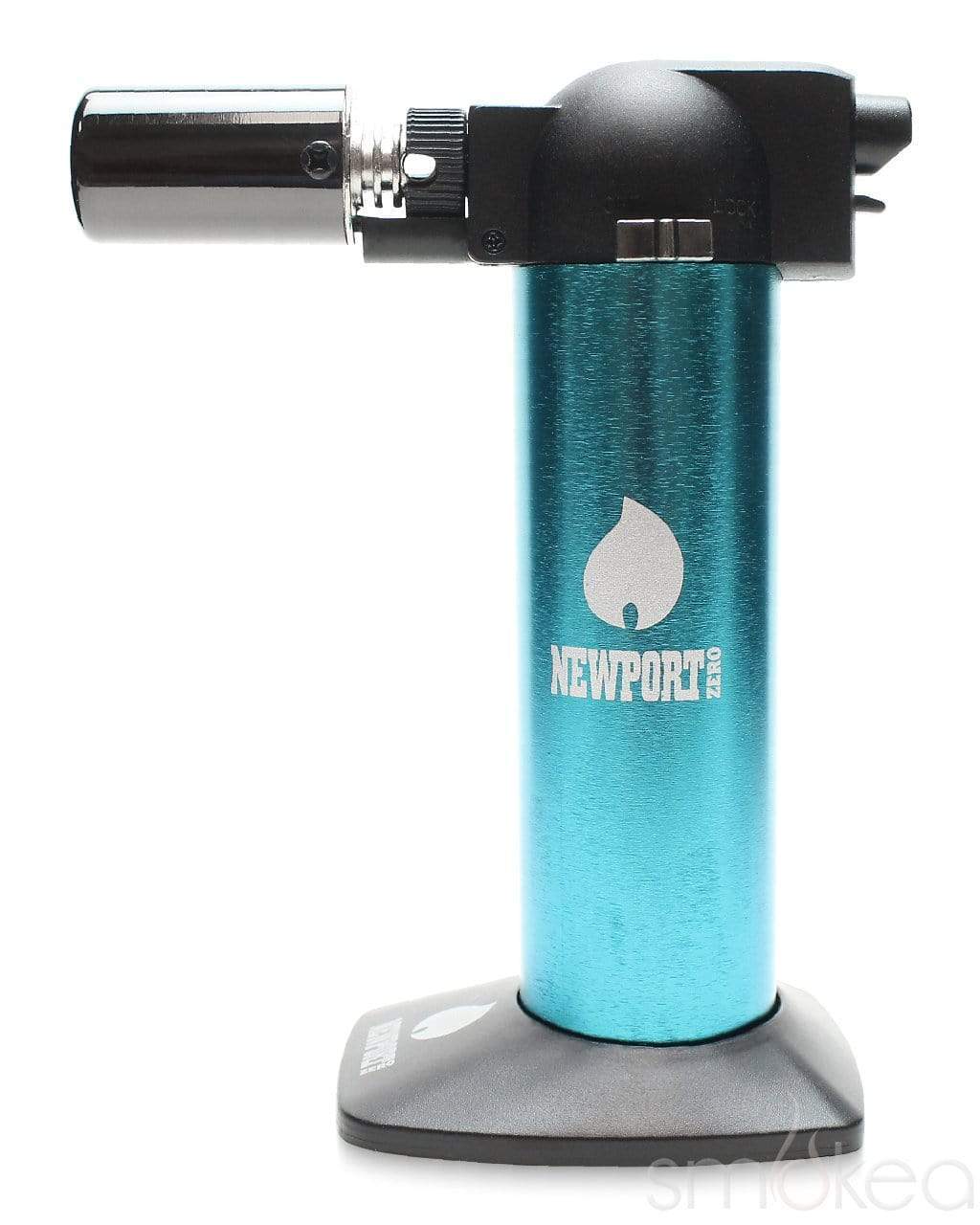 Newport Zero 6-Inch Butane Torch Lighter – Adjustable Flame, Child Lock, Refillable For Cigars & DIY