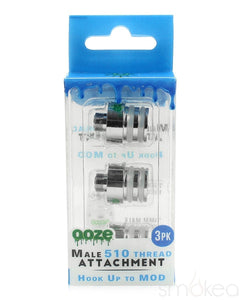 Ooze Male 510 Thread Attachment (3-Pack)