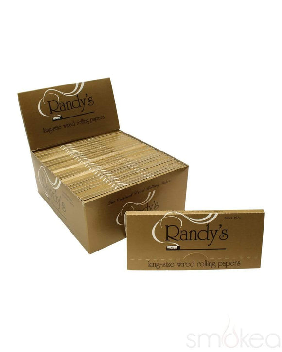 Randy's Gold King Size Wired Rolling Papers