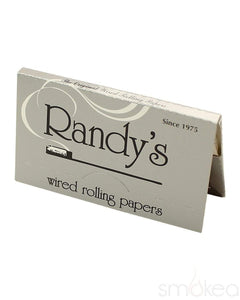 Randy's Silver 1 1/4 Wired Rolling Papers