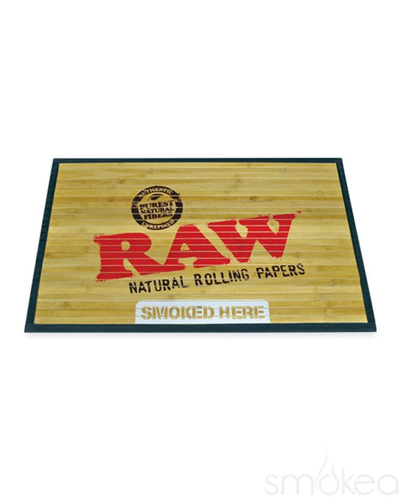 Raw Large Bamboo Floor Mat