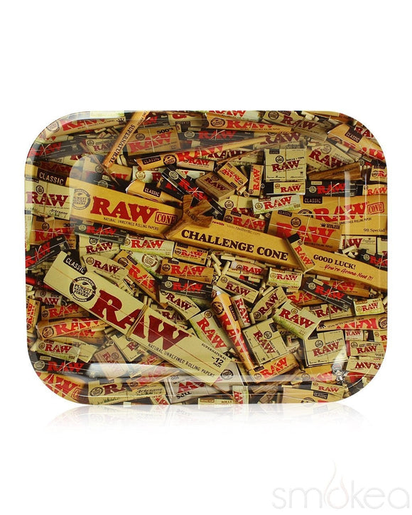 Raw Mixed Papers Large Rolling Tray