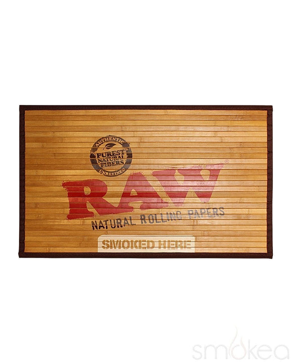 Raw Natural Bamboo Door Mat
