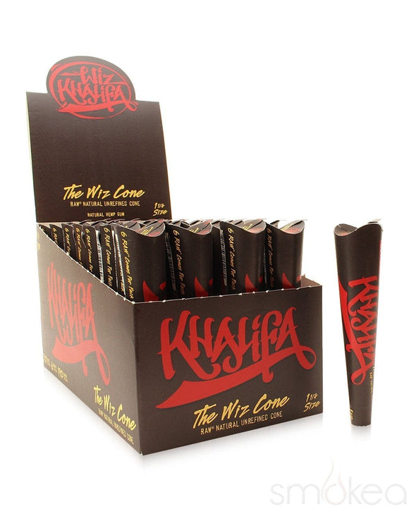 Raw x Wiz Khalifa 1 1/4 Pre-Rolled Cones (6-Pack)