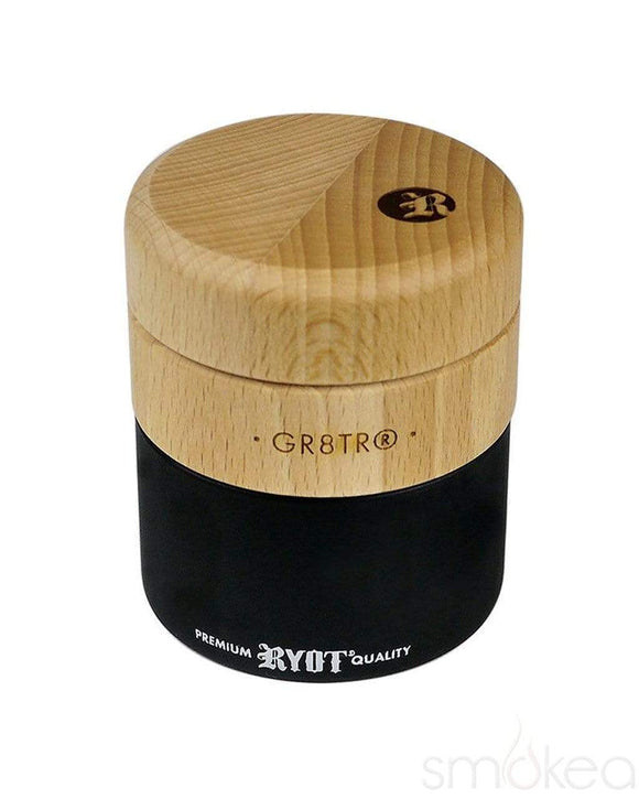 RYOT Wood GR8TR Jar Body Grinder