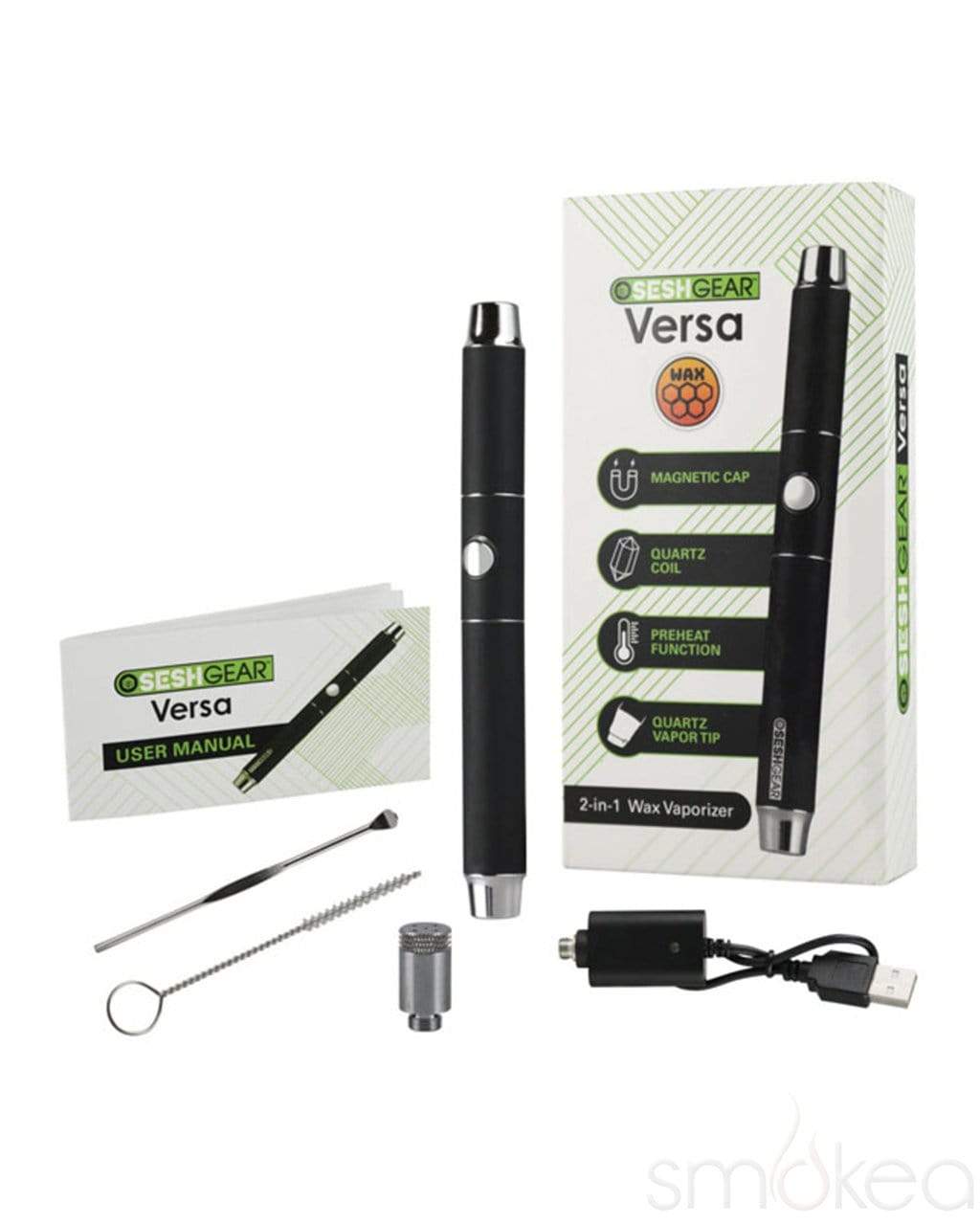 SeshGear Versa 2-in-1 Wax Pen & Dab Straw – fakherstore